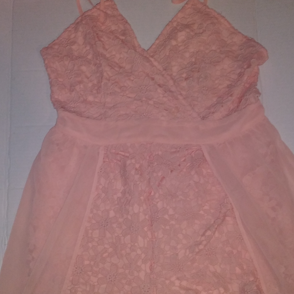 Chocolate u.s.a pink dress
